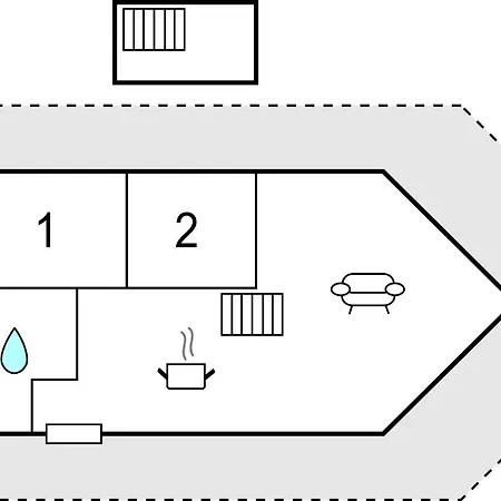 Stunning In Brkop With Wifi And 2 Bedrooms 2 Feriehus Børkop